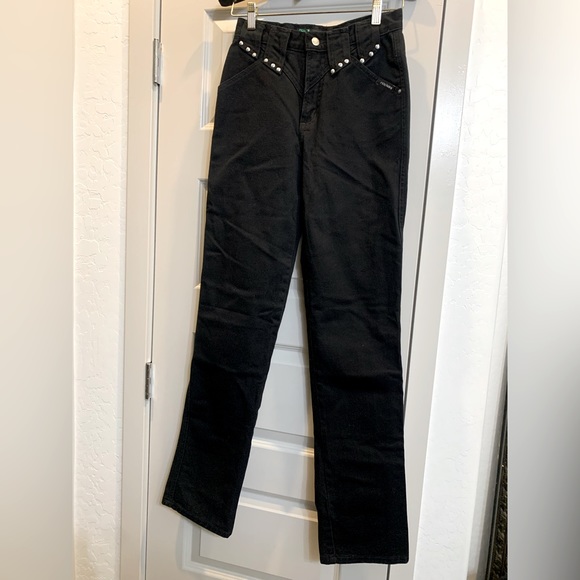 Rockies Denim - NWOT Vintage Rockies Rocky Mountain 26/3 Western Jeans Black y2k 90s long